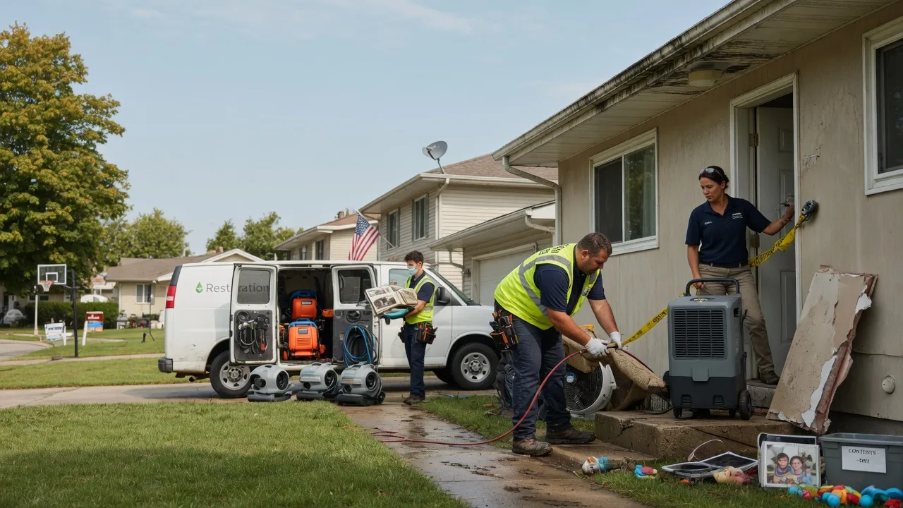 Water Damage Restoration in Equality, IL near me